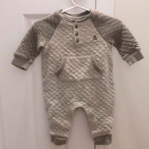 Baby gap footless quilted one piece